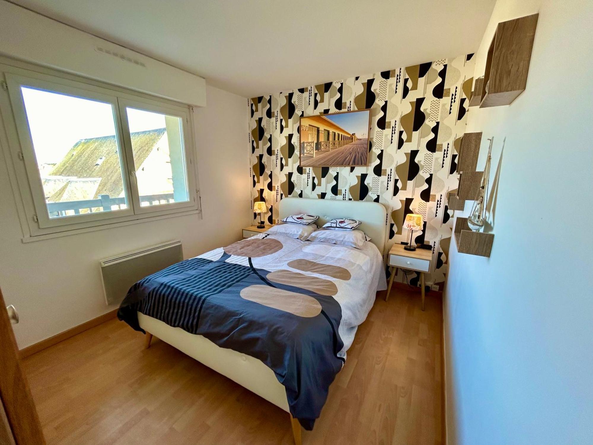 Appartement Vue Mer - 30 M De La Plage - 5 Minutes A Pied Du Centre Ville Et Du Casino Villers-sur-Mer Zewnętrze zdjęcie